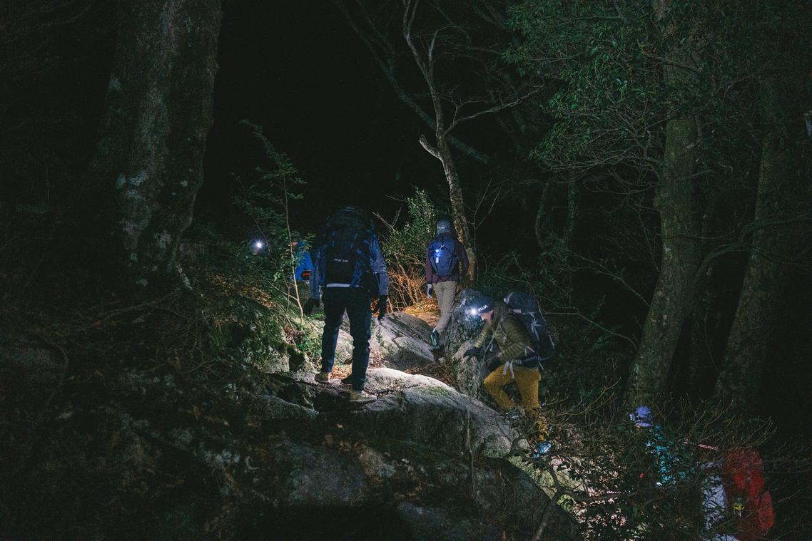 nocturnal hiking