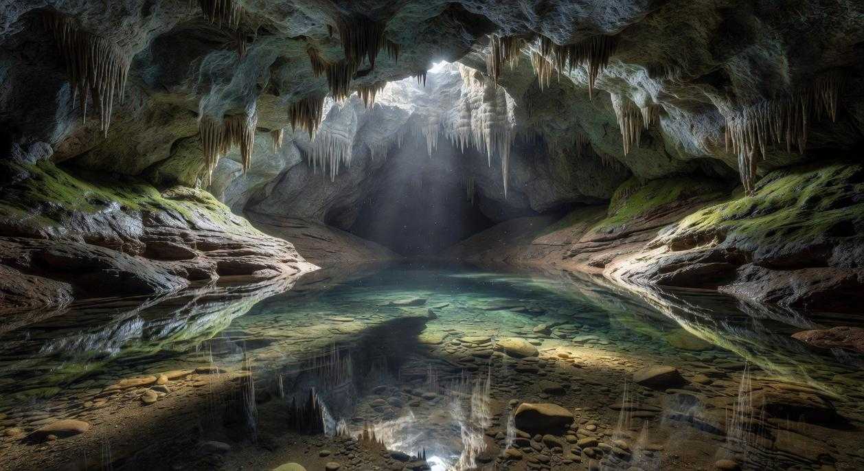 Water in the Lerakuty Cave