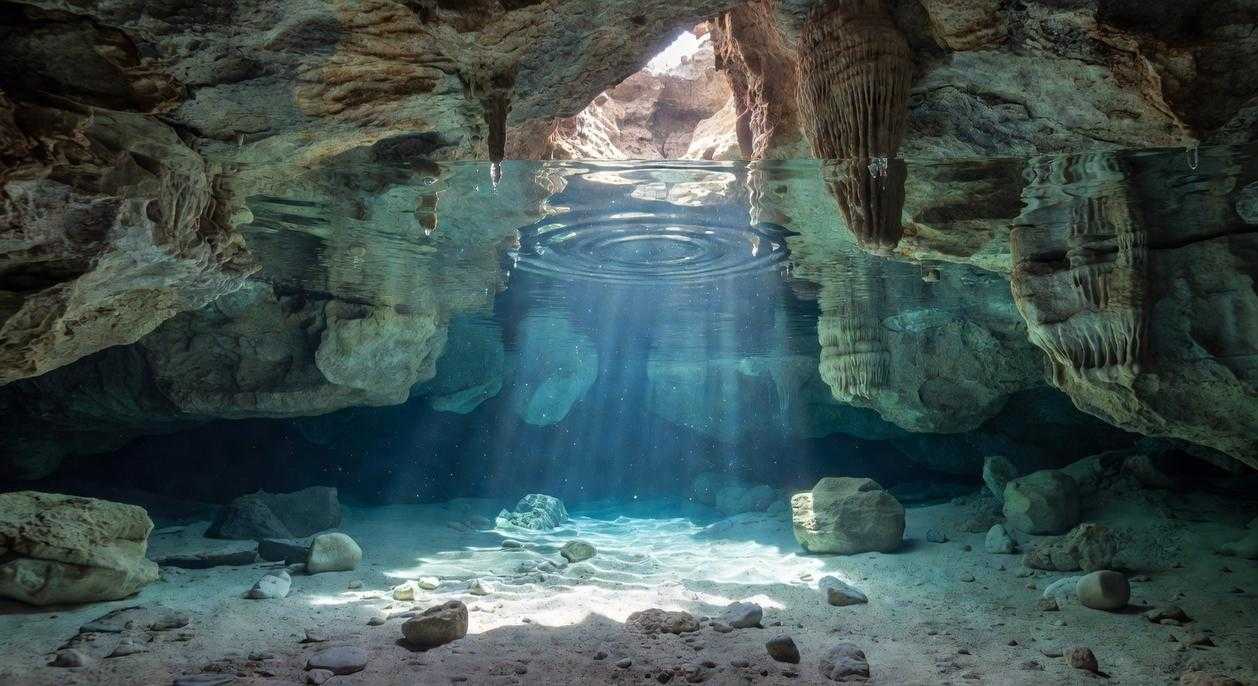 Why Lerakuty Cave Water so Clear